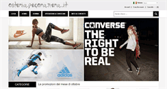 Desktop Screenshot of osteriapecoranera.it
